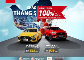 MG tại Việt Nam khuyến mãi tháng 5/2023 cho tất cả các mẫu xe