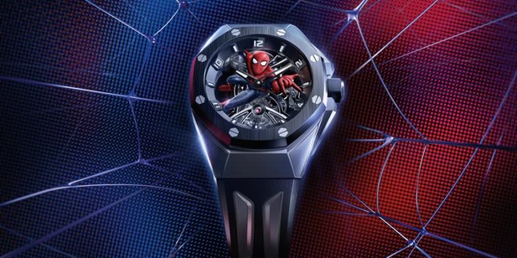 Audemars Piguet tiếp tục hợp tác với Marvel để ra mắt chiếc Royal Oak Concept Tourbillon 'Spider-Man' - 12