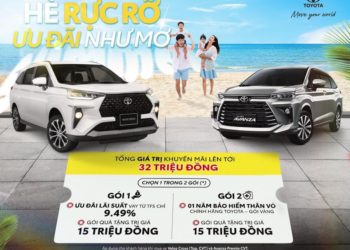 Ưu đãi từ hệ thống đại lý Toyota dành cho khách hàng mua xe Veloz Cross & Avanza Premio trong tháng 5 & tháng 6/2023