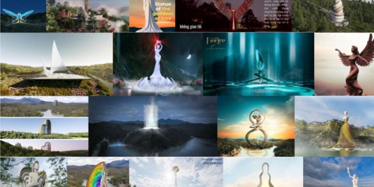 20 tác phẩm xuất sắc nhất của Cuộc thi Thiết kế Toàn cầu 'Tượng Nữ thần Tình yêu' lộ diện - 4