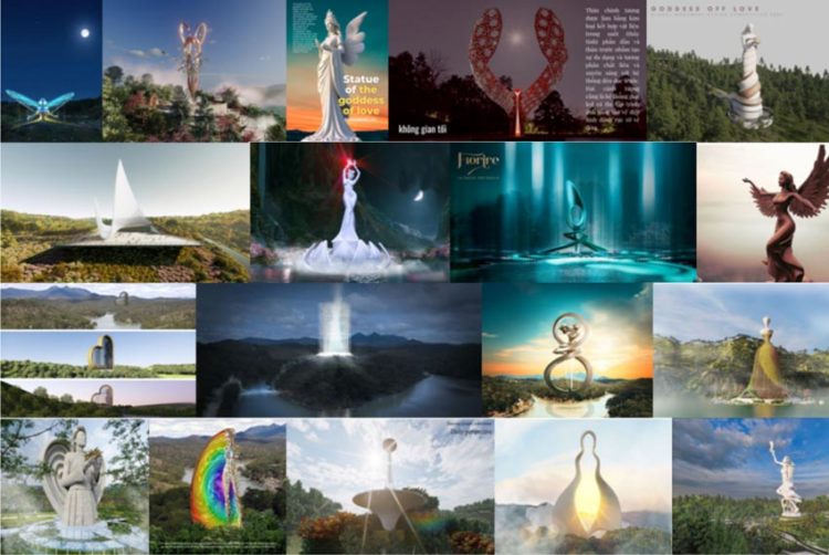 20 tác phẩm xuất sắc nhất của Cuộc thi Thiết kế Toàn cầu 'Tượng Nữ thần Tình yêu' lộ diện - 4