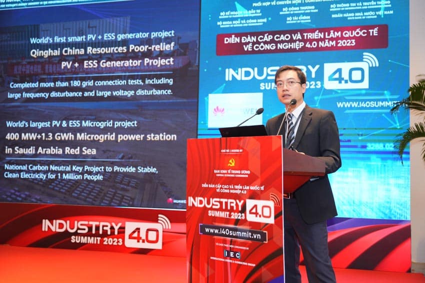 Vietnam Industry 4.0 Summit 2023: Huawei đề xuất các giải pháp năng lượng mặt trời cho Việt Nam - 1