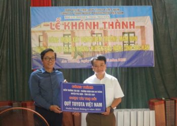 Quỹ Toyota Việt Nam hỗ trợ xây dựng điểm trường cho trẻ em vùng sâu vùng xa tỉnh Bắc Kạn và Nghệ An