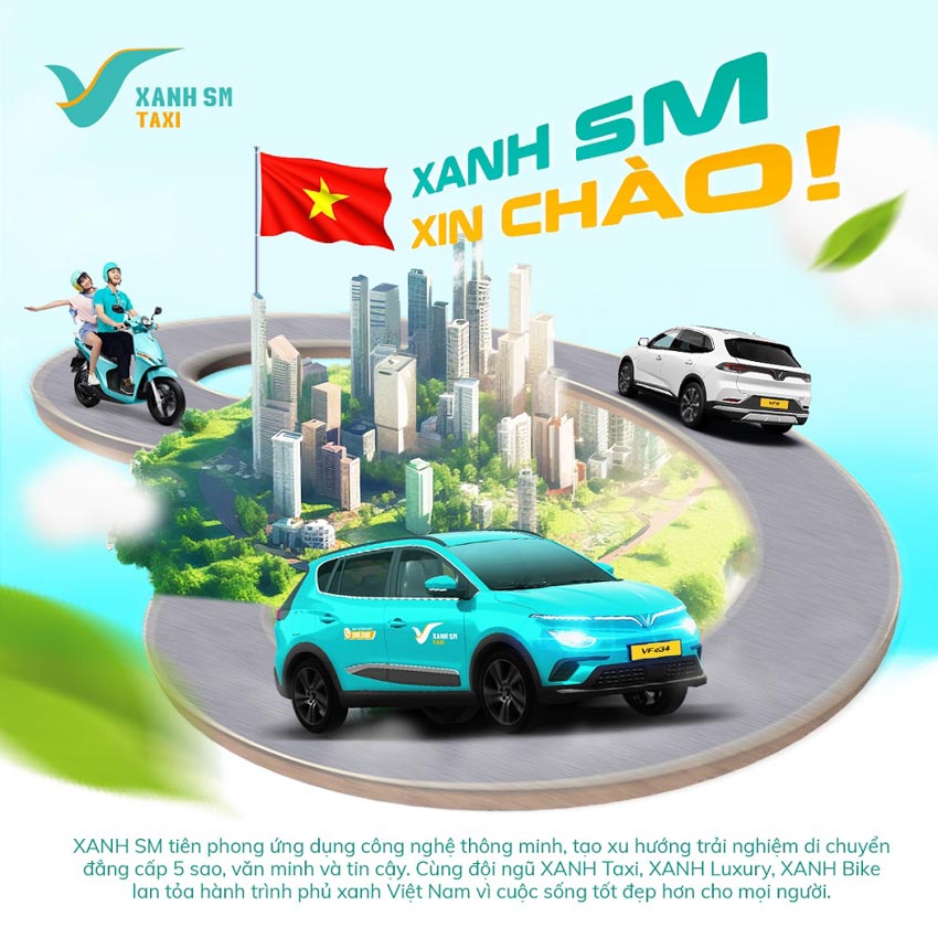 Taxi Xanh SM đạt 1 triệu chuyến sau 10 tuần, tiến tới phủ xanh 27 tỉnh thành trong năm 2023 - 4