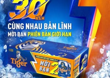Tiger Beer ra mắt phiên bản thùng giới hạn đánh dấu cột  mốc 30 năm cùng Việt Nam 'đánh thức bản lĩnh' - 1