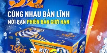 Tiger Beer ra mắt phiên bản thùng giới hạn đánh dấu cột mốc 30 năm cùng Việt Nam 'đánh thức bản lĩnh' - 1