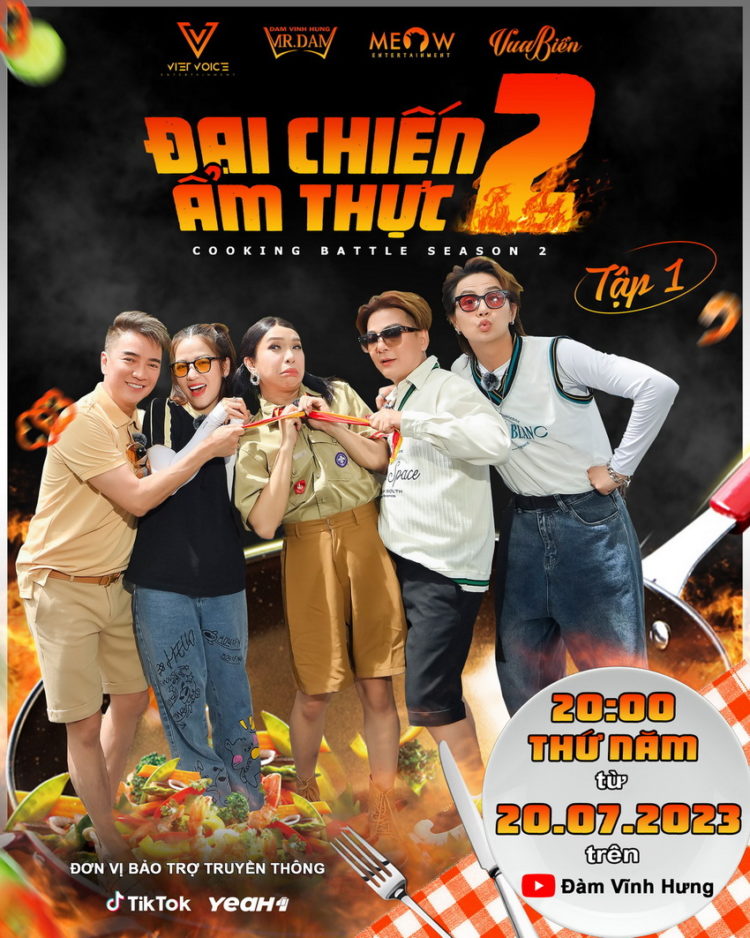Đại chiến ẩm thực mùa 2: Đàm Vĩnh Hưng giữ vững phong độ nấu nướng 1
