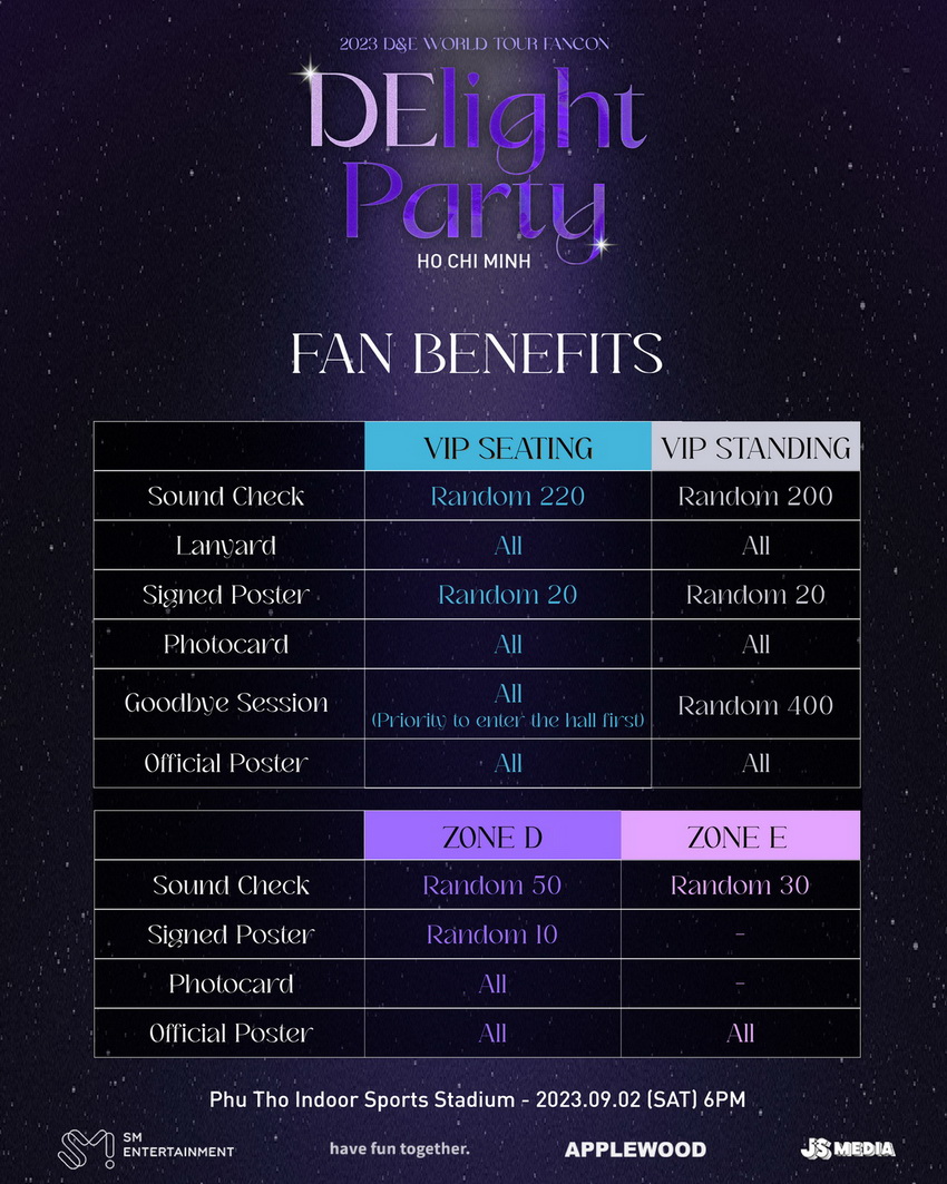 D&E WORLD TOUR FANCON - [DElight PARTY] chính thức về Việt Nam 6