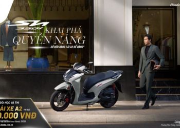 Honda Việt Nam hỗ trợ phí học bằng lái xe A2 cho khách hàng mua xe SH350i