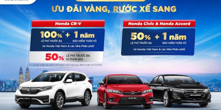 Khuyến mại hấp dẫn 'Ưu đãi vàng, rước xế sang'