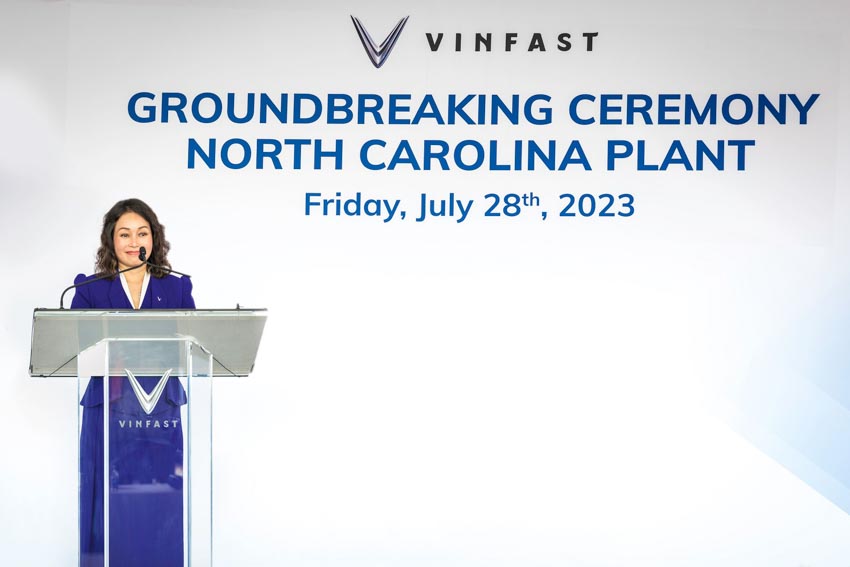 Vinfast khởi công nhà máy sản xuất xe điện tại Bắc Carolina - 3