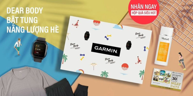 Garmin Việt Nam cùng 3 thương hiệu danh tiếng, ra mắt chiến dịch “Dear Body – Bật tung năng lượng hè”