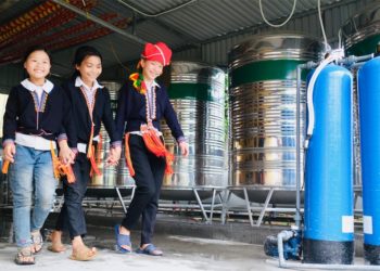 Quỹ Toyota Việt Nam bào giao cơ sở hạ tầng nước sạch cho trường học tại Yên Bái