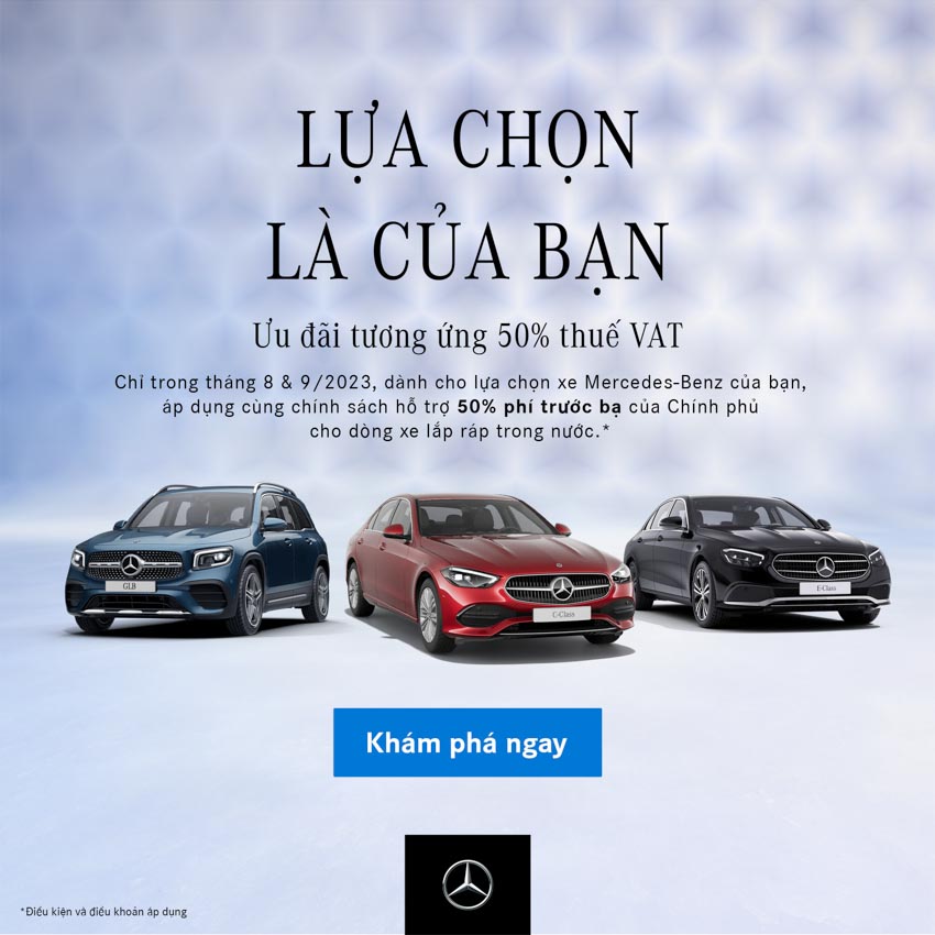 Mercedes-Benz Việt Nam ưu đãi tương đương 50% thuế giá trị gia tăng cho hầu hết các dòng xe lắp ráp và nhập khẩu - 2