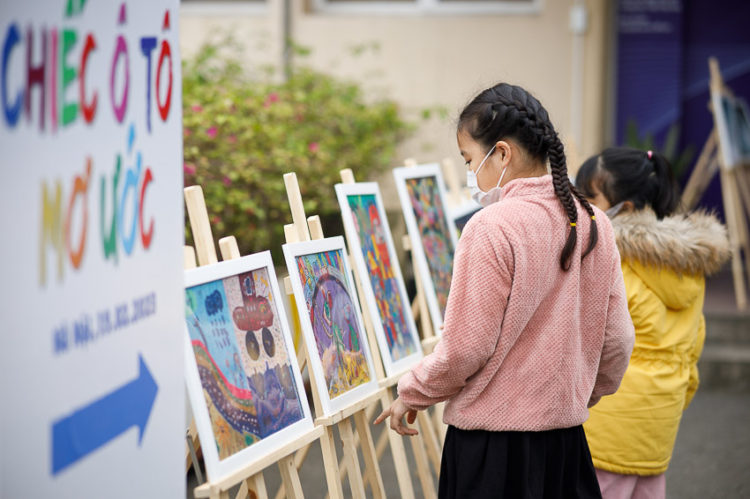 Khởi động cuộc thi vẽ tranh “Chiếc ô tô mơ ước” lần thứ 13