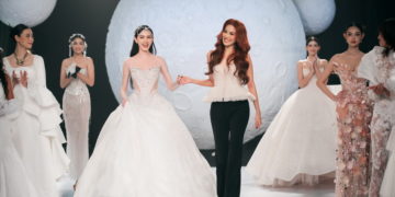 Ngôi sao Châu Á - Mai Davika trình diễn áo cưới do Lan Khuê thiết kế 6