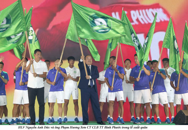 CLB Bóng đá Bình Phước đặt mục tiêu tham gia vào V-League 1 mùa giải 2025-2026