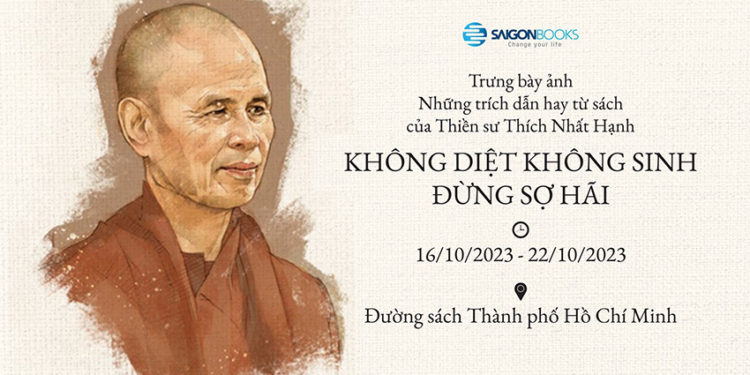 Trưng bày câu trích dẫn của Thiền Sư Thích Nhất Hạnh