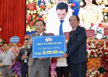 Toyota Việt Nam trao 200 học bổng kỹ thuật và âm nhạc năm 2023