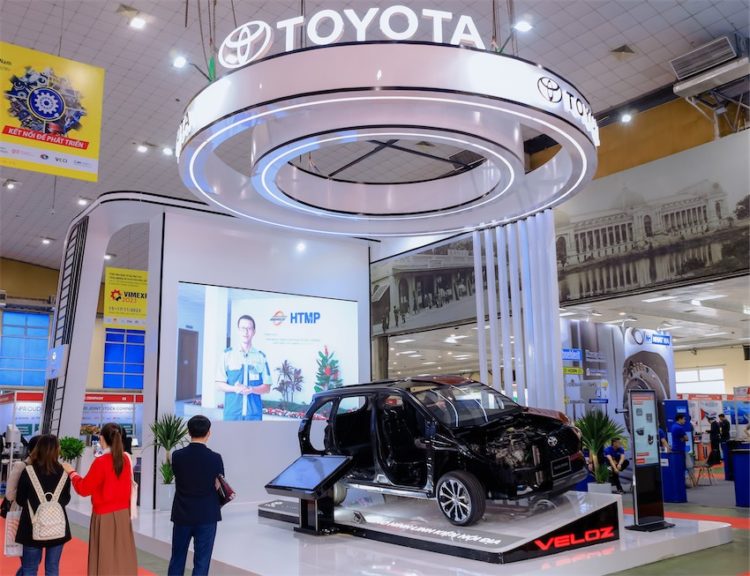Toyota Việt Nam tham gia VIMEXPO 2023 – Tăng cường nội địa hóa và bền vững