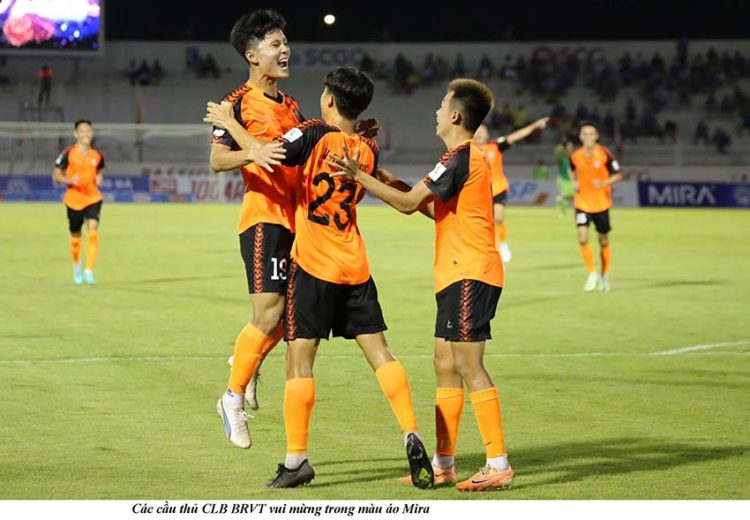 Mira tài trợ trang phục cho CLB Bà Rịa – Vũng Tàu: bệ phóng phát triển thương hiệu thể thao Việt Nam