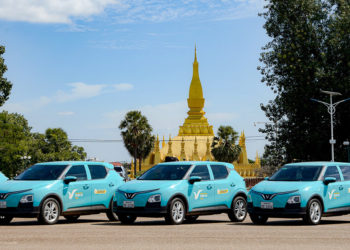 Xanh SM Taxi khởi đầu thuận lợi tại Lào với dịch vụ taxi điện chất lượng 5 sao