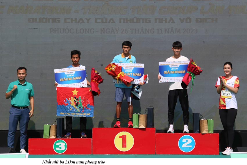 Gỉải Bình Phước Marathon Trường Tươi Group thành công tốt đẹp - Thị xã Phước Long dậy sóng với hơn 3 ngàn bước chân cùng chạy - 2