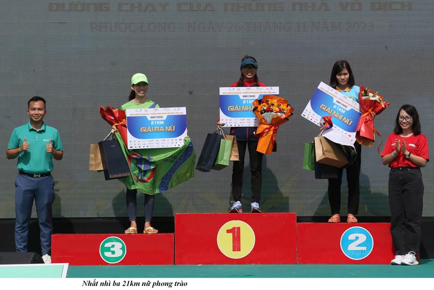 Gỉải Bình Phước Marathon Trường Tươi Group thành công tốt đẹp - Thị xã Phước Long dậy sóng với hơn 3 ngàn bước chân cùng chạy - 8