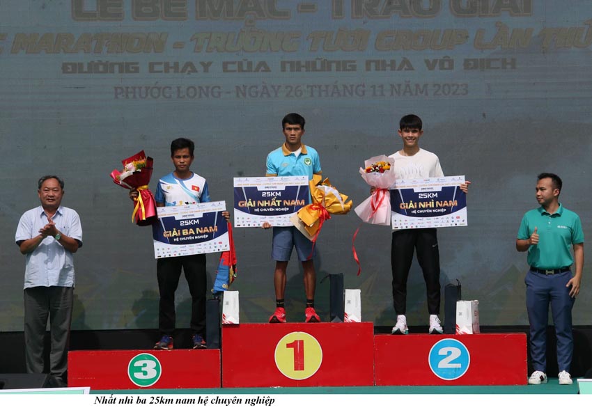 Gỉải Bình Phước Marathon Trường Tươi Group thành công tốt đẹp - Thị xã Phước Long dậy sóng với hơn 3 ngàn bước chân cùng chạy - 1
