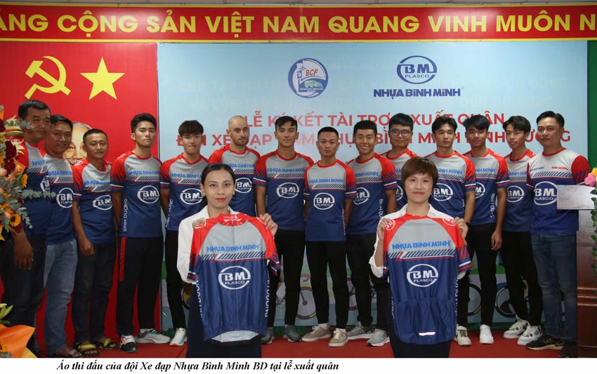 Nhựa Bình Minh tiếp tục tài trợ cho xe đạp Bình Dương - 6
