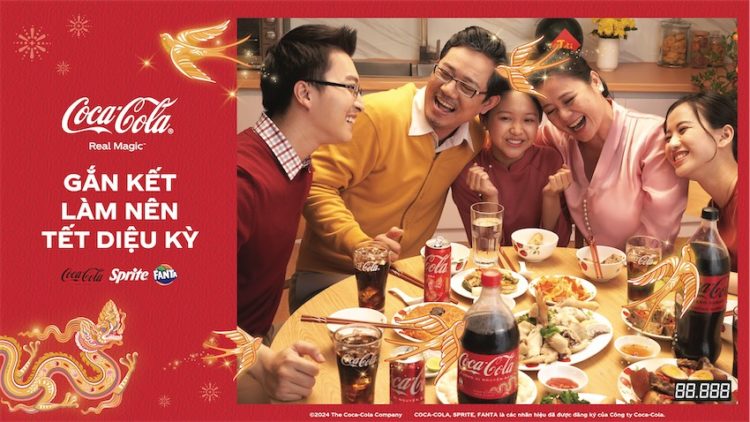 Coca-Cola và Tết 2024 với thông điệp “Gắn Kết Làm Nên Tết Diệu Kỳ”