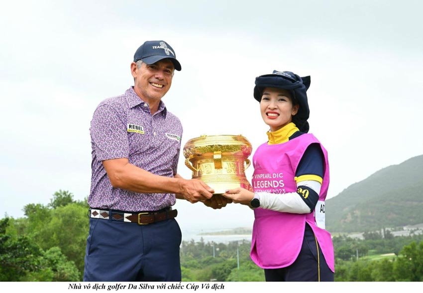 Golfer Adilson da Silva vô địch Vinpearl DIC Legends Việt Nam 2023 - 1