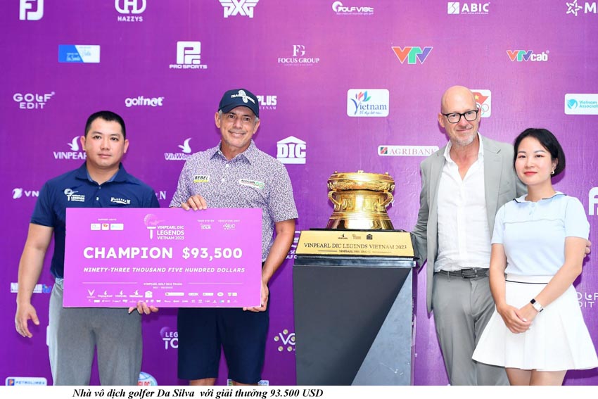 Golfer Adilson da Silva vô địch Vinpearl DIC Legends Việt Nam 2023 - 4