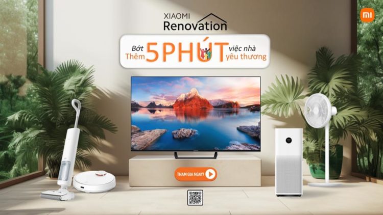 Tận hưởng ngôi nhà thông minh miễn phí: Xiaomi Renovation 2023 cơ hội cải tiến không gian sống