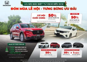 Chào đón mùa lễ hội - Tận hưởng ưu đãi hấp dẫn cùng Honda