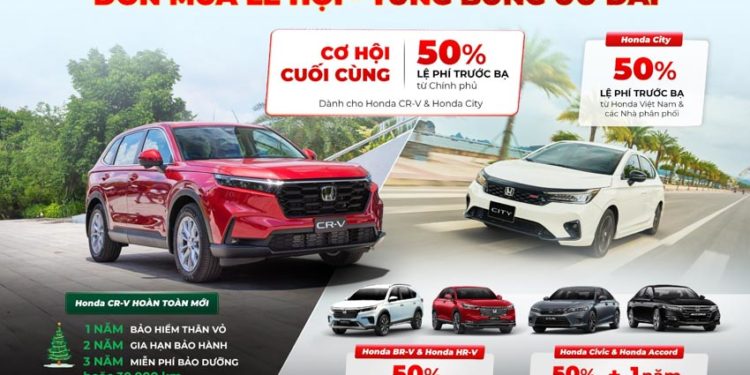 Chào đón mùa lễ hội - Tận hưởng ưu đãi hấp dẫn cùng Honda