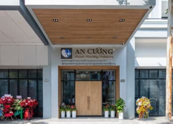 Showroom đầu tiên của An Cường tại thủ đô Phnom Penh, Campuchia