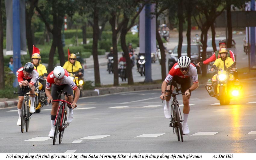SaLa Morning Bike và LKLK Land Đà Nẵng thắng lớn tại Giải đua xe đạp TP.Hồ Chí Minh 2024 - 3
