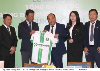 CLB bóng đá Trường Tươi Bình Phước bổ nhiệm ông Yusuke Adachi làm Tổng Giám Đốc mới - 1