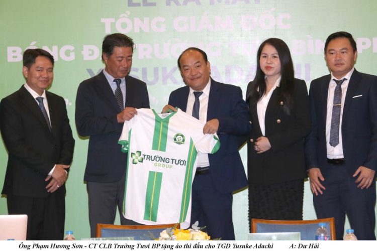 CLB bóng đá Trường Tươi Bình Phước bổ nhiệm ông Yusuke Adachi làm Tổng Giám Đốc mới - 1