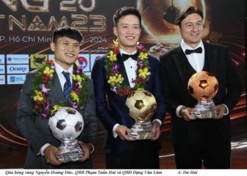 Nguyễn Hoàng Đức, Phạm Đức Hoà và Trần Thị Kim Thanh đoạt Quả bóng Vàng năm 2023 - 14