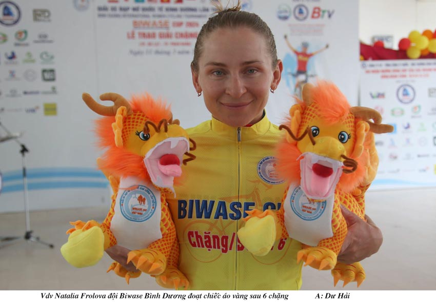 Biwase Cup 2024 – Natalia Frolova chính thức đoạt áo chấm đỏ 'Nữ hoàng leo núi' và áo vàng sau 6 chặng. - 19