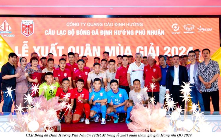 CLB bóng đá Định Hướng Phú Nhuận quyết tâm thăng hạng - 1