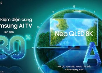 Samsung AI TV: Xem TV, tiết kiệm điện 30% với AI Energy