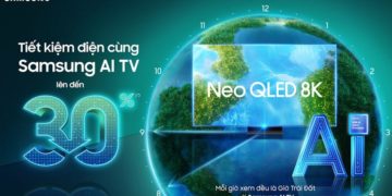 Samsung AI TV: Xem TV, tiết kiệm điện 30% với AI Energy