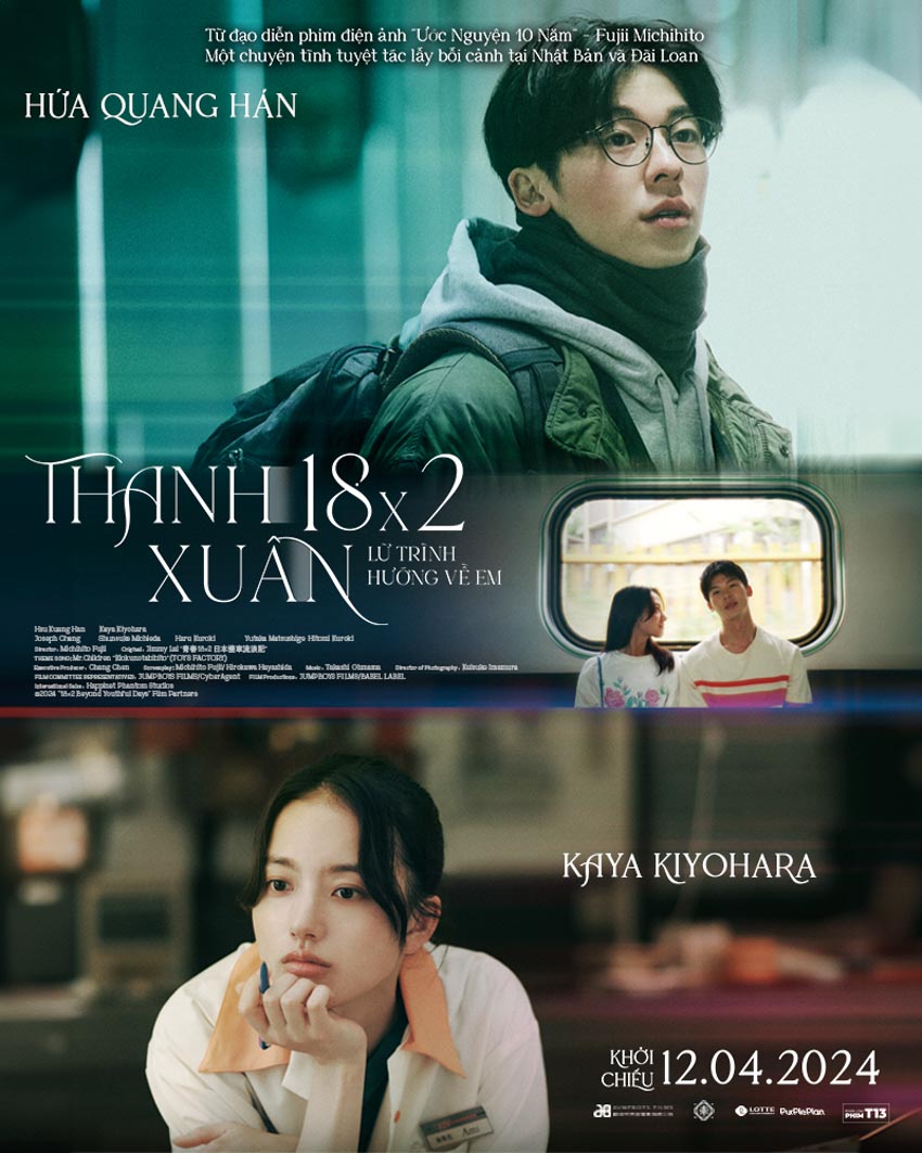 Theo chân Hứa Quang Hán sang Nhật tìm lại tình đầu với bộ phim Thanh Xuân 18x2 - 4