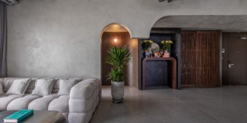 Căn nhà biết 'thu phóng', biến hóa tại The Gold View Apartment