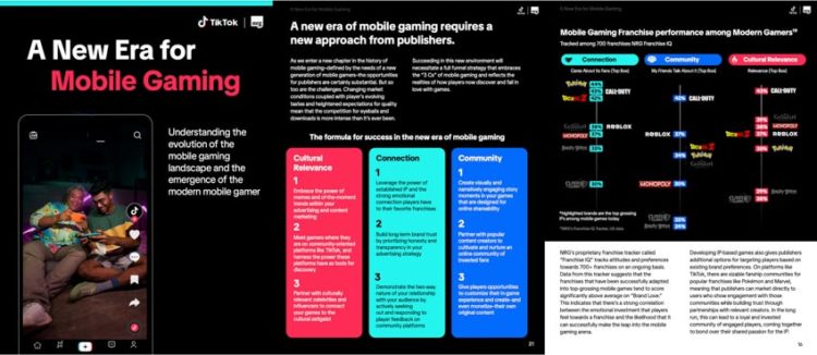 TikTok và NRG phát hành sách trắng tiết lộ chiến lược thành công cho trò chơi di động