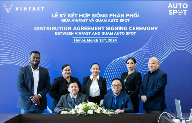 Vinfast ký thỏa thuận phân phối xe điện tại Micronesia