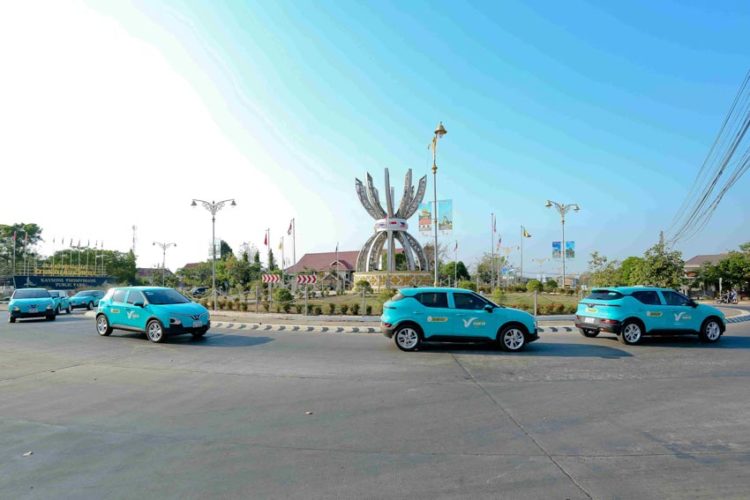Xanh SM Lào khai trương dịch vụ taxi điện tại Savannakhet - 2